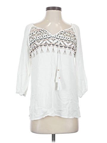 Ruby Rd. 3/4 Sleeve Blouse (view 1)