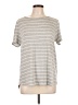 Pink Clover Gray Short Sleeve Top Size L - photo 1