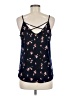 Kaileigh Blue Sleeveless Blouse Size M - photo 2