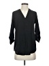 Decree Black 3/4 Sleeve Blouse Size XS - photo 1