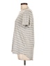 Pink Clover Gray Short Sleeve Top Size L - photo 5