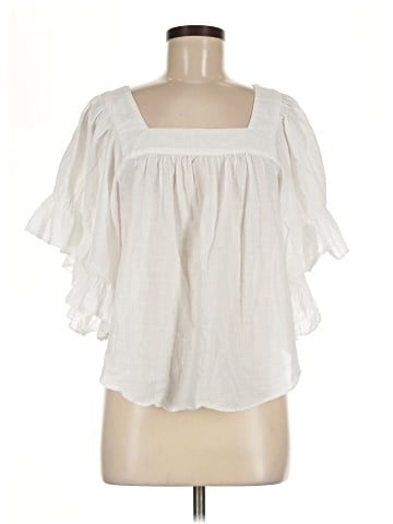 Madewell Flutter-Sleeve Butterfly Top (view 1)
