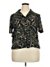 Pendleton Tropical Green Short Sleeve Blouse Size 18 - photo 1