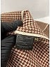 Loro Piana Houndstooth Burgundy Tan Blazer Size EU (IT) 42 / US 6 - photo 6