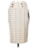 Harper Plaid Ivory Casual Skirt Size S - photo 1