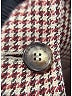 Loro Piana Houndstooth Burgundy Tan Blazer Size EU (IT) 42 / US 6 - photo 4