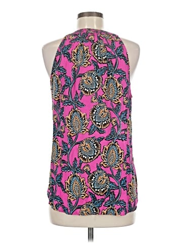 Rose + Olive Sleeveless Blouse (view 2)