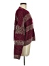 Haute Rogue 100% Polyester Color Block Burgundy Pullover Sweater Size M - photo 4