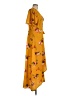 Slate & Willow Floral Yellow Casual Dress Size L - photo 4