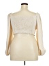Emery Rose 100% Polyester Ivory 3/4 Sleeve Blouse Size 3XL - photo 2