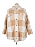 Torrid Plaid Tan Coat Size 3X Plus (3) - photo 1