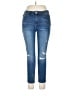 Judy Blue Hearts Blue Jeans Size 32 waist - photo 1