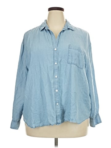 Jachs Girlfriend Long Sleeve Button-Down Shirt (view 1)