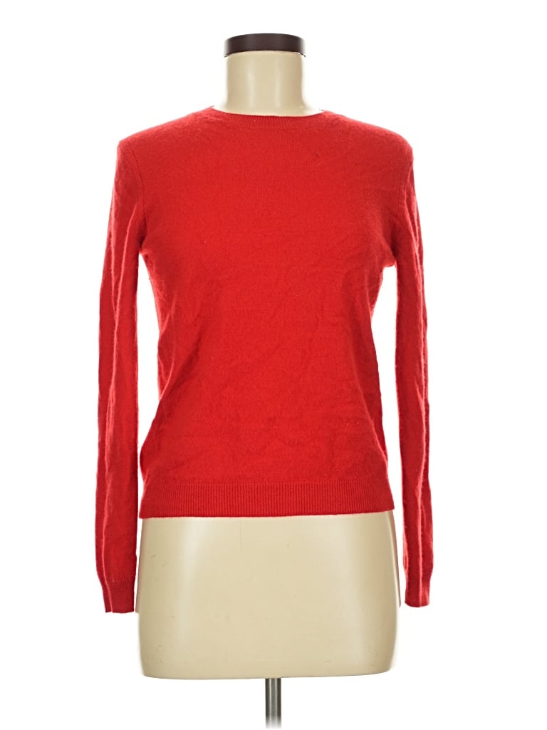 Pre-owned Mng Pullover Sweater In Red
