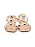 Marc Fisher Gold Sandals Size 10 - photo 2