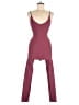 Skatie Solid Burgundy Jumpsuit Size M - photo 1