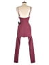 Skatie Solid Burgundy Jumpsuit Size M - photo 2