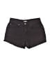 Billabong 100% Cotton Hearts Black Denim Shorts Size 26 waist - photo 1