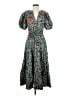 Ulla Johnson Paisley Floral Teal Casual Dress Size S (estimated) - photo 1