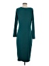 Venus Solid Teal Cocktail Dress Size 2 - photo 2