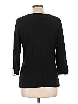 Karen Scott 3/4 Sleeve Top (view 2)