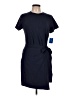Threads 4 Thought Solid Blue Casual Dress Size L - photo 1