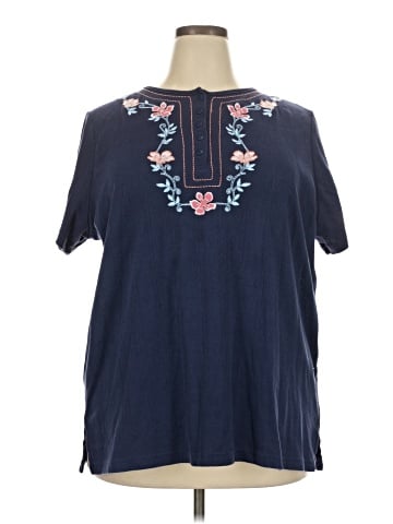 Woman Within Short Sleeve T-Shirt (view 1)