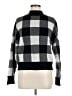 Zesica Checkered-gingham Black Turtleneck Sweater Size M - photo 1