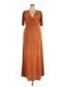 BELLA ELLA 100% Polyester Orange Casual Dress Size L - photo 1