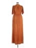 BELLA ELLA 100% Polyester Orange Casual Dress Size L - photo 2
