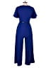 Calvin Klein Solid Blue Jumpsuit Size 8 - photo 2