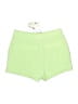 Cinq à Sept Solid Green Shorts Size 4 - photo 2