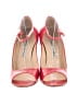Manolo Blahnik Color Block Pink Red Heels Size EU 37 1/2 - photo 2