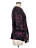 Vince Camuto 100% Polyester Purple 3/4 Sleeve Blouse Size M - photo 4