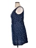 Unbranded 100% Polyester Polka Dots Blue Casual Dress Size XL - photo 5