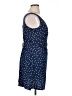 Unbranded 100% Polyester Polka Dots Blue Casual Dress Size XL - photo 4