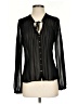 Patterson J. Kincaid 100% Polyester Black Long Sleeve Blouse Size XS - photo 1
