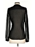 Patterson J. Kincaid 100% Polyester Black Long Sleeve Blouse Size XS - photo 2