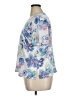 Alfred Dunner Floral Blue Short Sleeve T-Shirt Size XL (petite) - photo 5