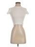 TNA Ivory Short Sleeve Turtleneck Size XS - photo 1