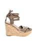 Lulus Tan Wedges Size 7 - photo 1