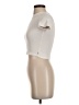 TNA Ivory Short Sleeve Turtleneck Size XS - photo 5