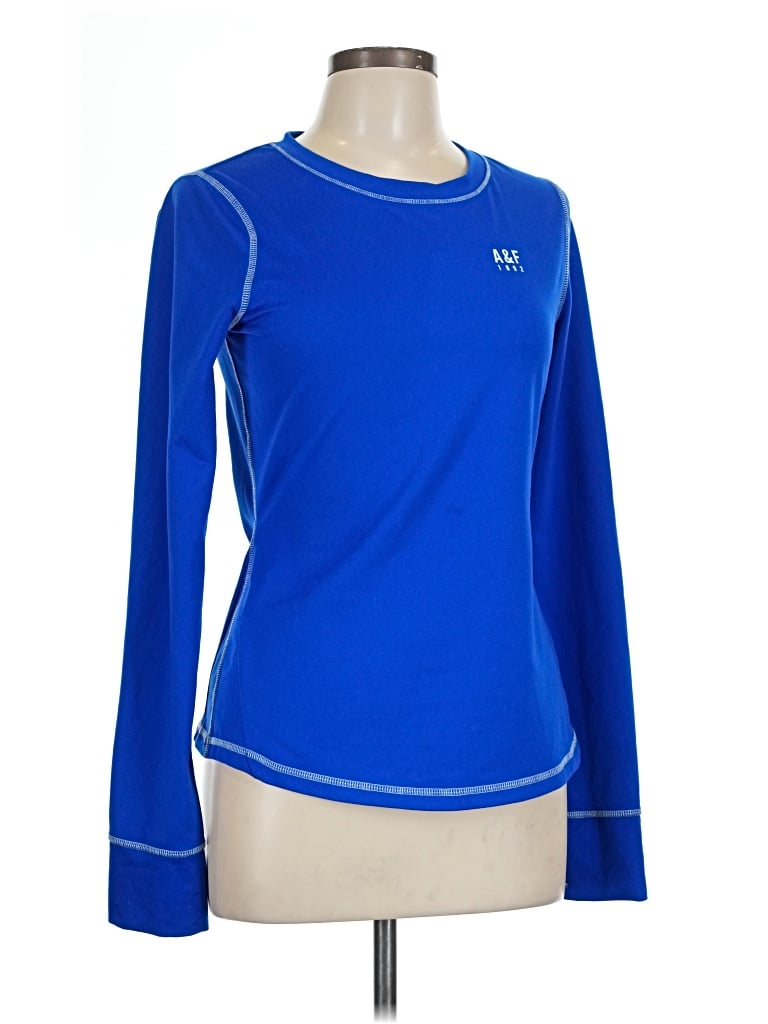 Pre-owned Active Pullover Sweater In Blue