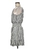 She + Sky Stripes Gray Casual Dress Size M - photo 5