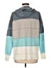 Unbranded 100% Acrylic Color Block Teal Pullover Sweater Size XL - photo 2