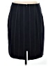 Express Outlet Stripes Black Formal Skirt Size 8 - photo 2