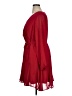 Torrid 100% Polyester Solid Red Cocktail Dress Size 1X Plus (1) - photo 5