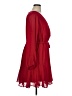 Torrid 100% Polyester Solid Red Cocktail Dress Size 1X Plus (1) - photo 4
