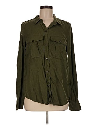 Trafaluc by Zara Long Sleeve Button-Down Shirt (view 1)