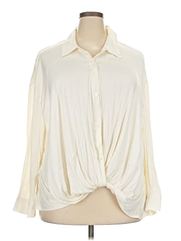 Terra & Sky Long Sleeve Blouse (view 1)